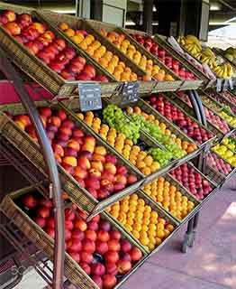 Vegetable, Fruits & Dry Fruits Rack